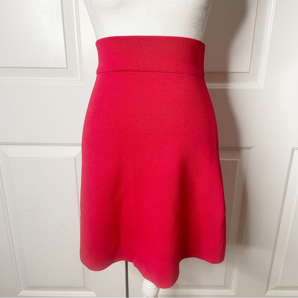 Reiss Red Mini Skirt (0)